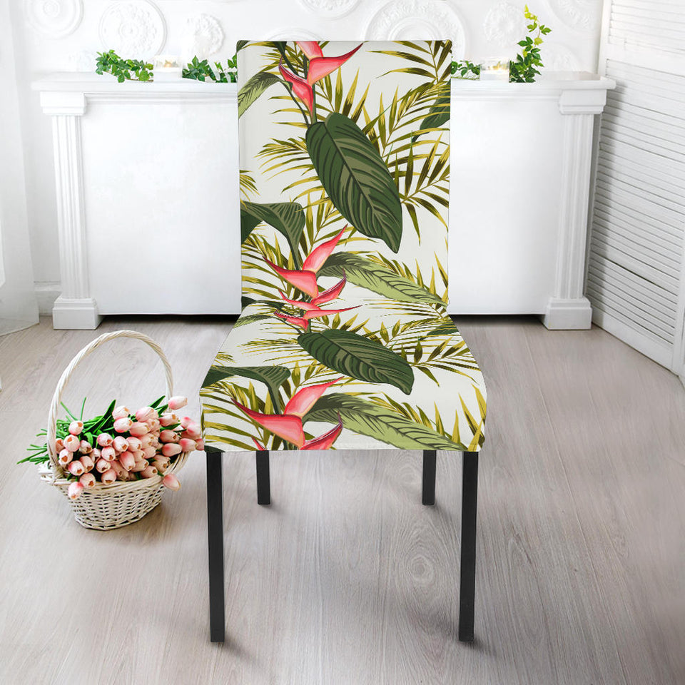 Heliconia Pattern Dining Chair Slipcover