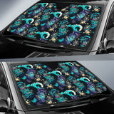 Dragon Sea Wave Pattern Car Sun Shade