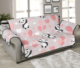 Cute panda ballon heart pattern Sofa Cover Protector