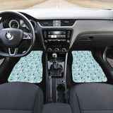 Seagull Pattern Print Design 01 Front Car Mats