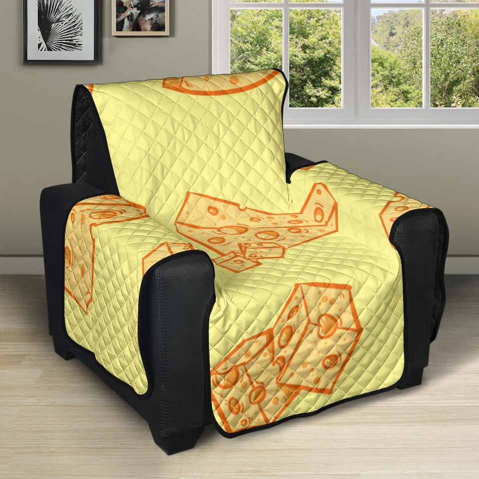 Cheese design pattern Recliner Cover Protector