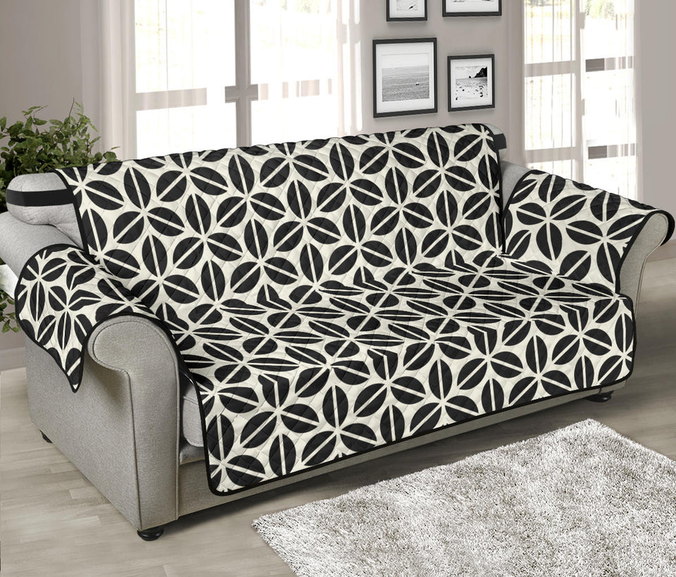Coffee bean abstract modern pattern Sofa Cover Protector