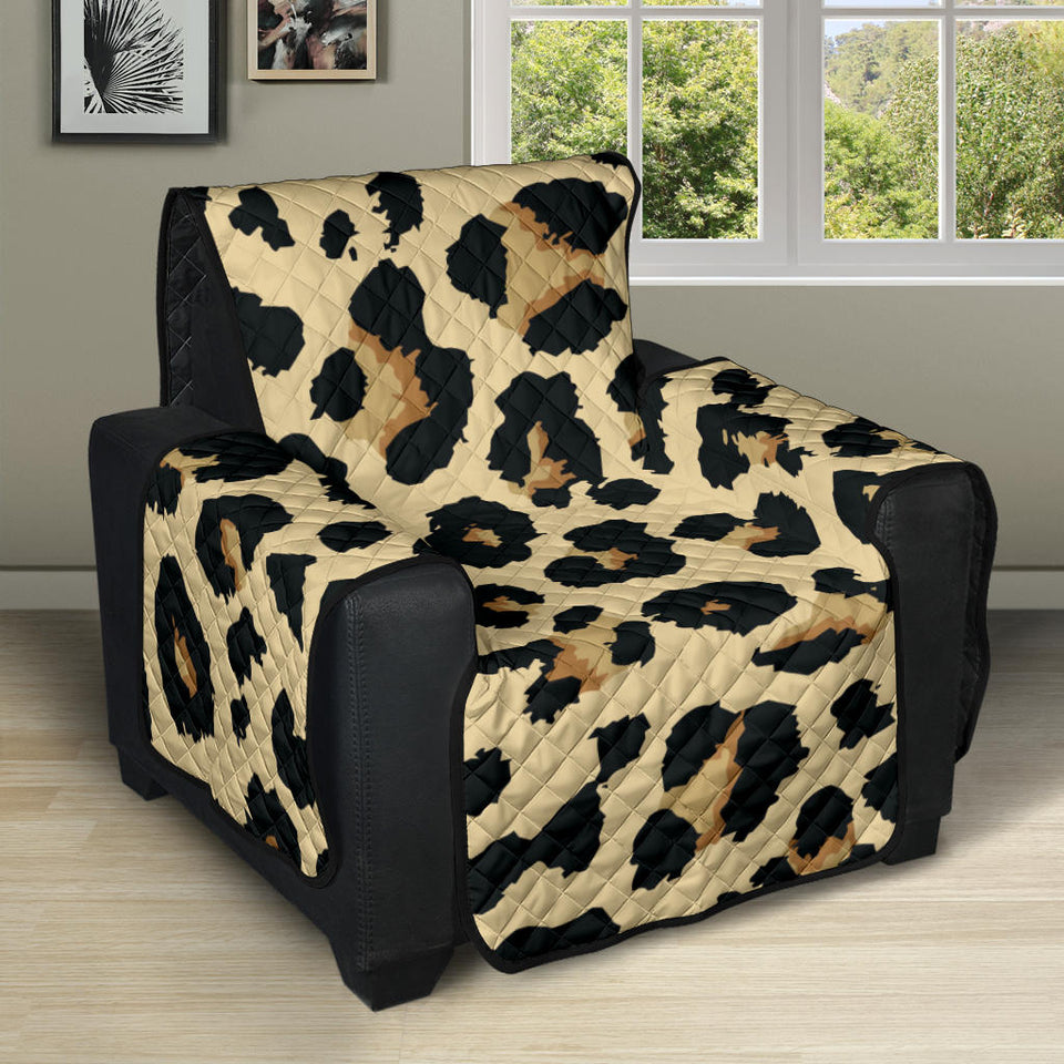Leopard print design pattern Recliner Cover Protector