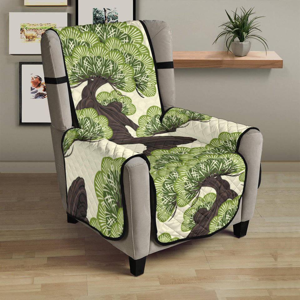 Bonsai pattern Chair Cover Protector