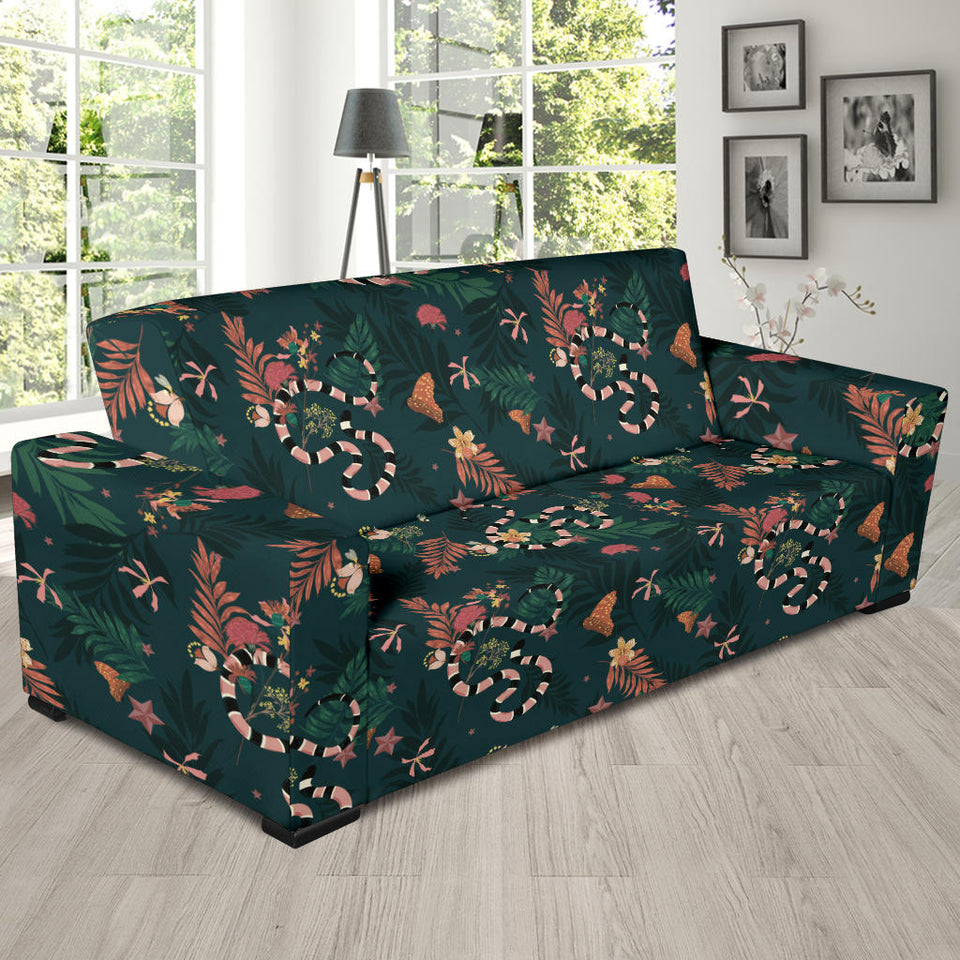 Snake Forest Pattern Sofa Slipcover