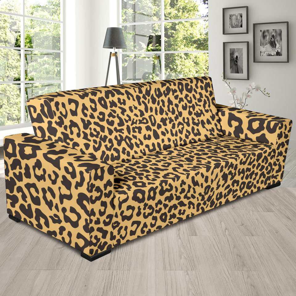 Leopard Skin Print Sofa Slipcover