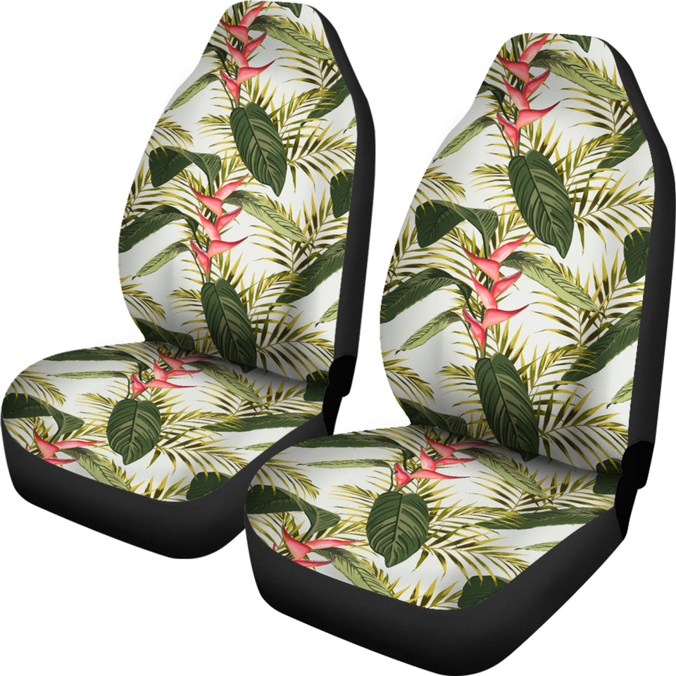 Heliconia Pattern Universal Fit Car Seat Covers