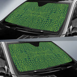 Crocodile Skin Printed Car Sun Shade