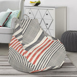 Zigzag Chevron Striped Pattern Bean Bag Cover