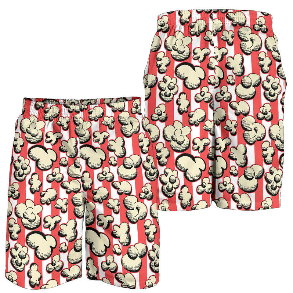 Popcorn Pattern Print Design 05 Men Shorts