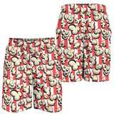Popcorn Pattern Print Design 05 Men Shorts