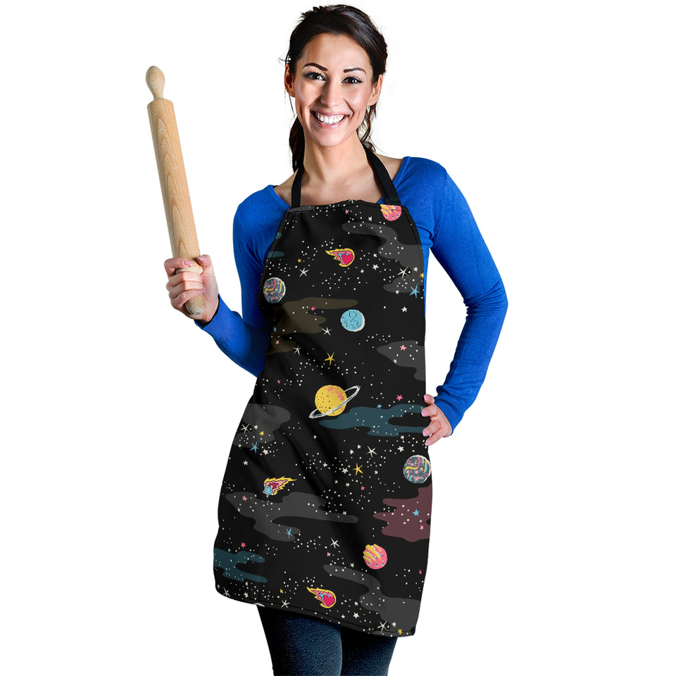 Space Pattern Adjustable Apron