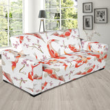 Watercolor Koi Fish Carp Fish Pattern Sofa Slipcover