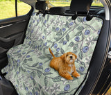 Hand Drawn Blueberry Pattern Dog Car Seat Covers