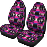 Strips Pink  Car Seat Covers