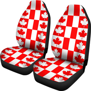 Canada Pattern Print Design 05 Universal Fit Car Seat Covers