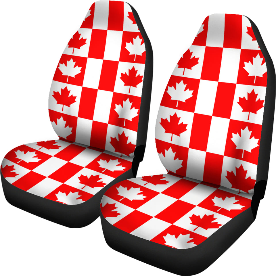 Canada Pattern Print Design 05 Universal Fit Car Seat Covers