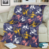 Koi Fish Carp Fish Pattern Premium Blanket