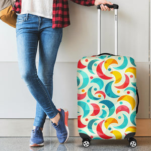 Colorful Moon Pattern Luggage Covers