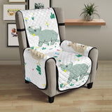 Cute Rhino pattern Chair Cover Protector
