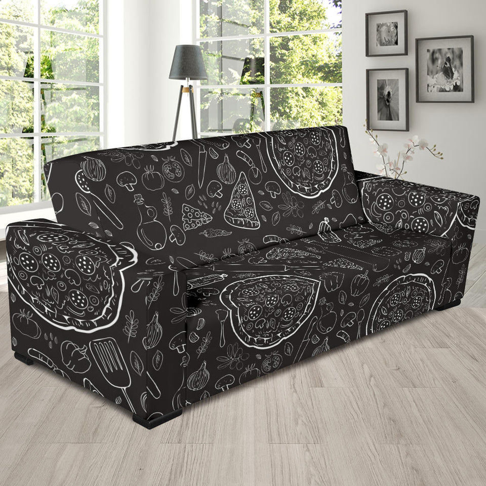 Pizza Pattern  Sofa Slipcover