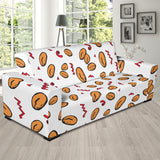 Peanuts Pattern Background Sofa Slipcover