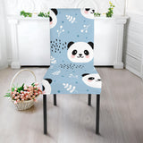 Cute Panda Pattern Dining Chair Slipcover