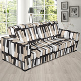Piano Pattern Print Design 04  Sofa Slipcover
