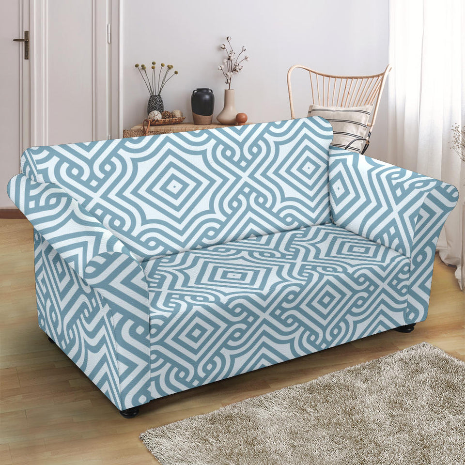 Arabic Pattern Loveseat Couch Slipcover