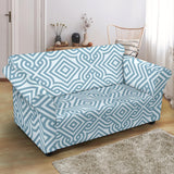 Arabic Pattern Loveseat Couch Slipcover
