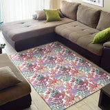 Coral Reef Pattern Print Design 03 Area Rug