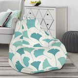 Green Ginkgo Leaves Pattern Bean Bag Cover