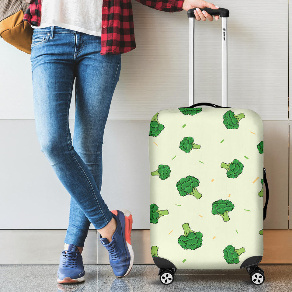 Broccoli Pattern Luggage Covers