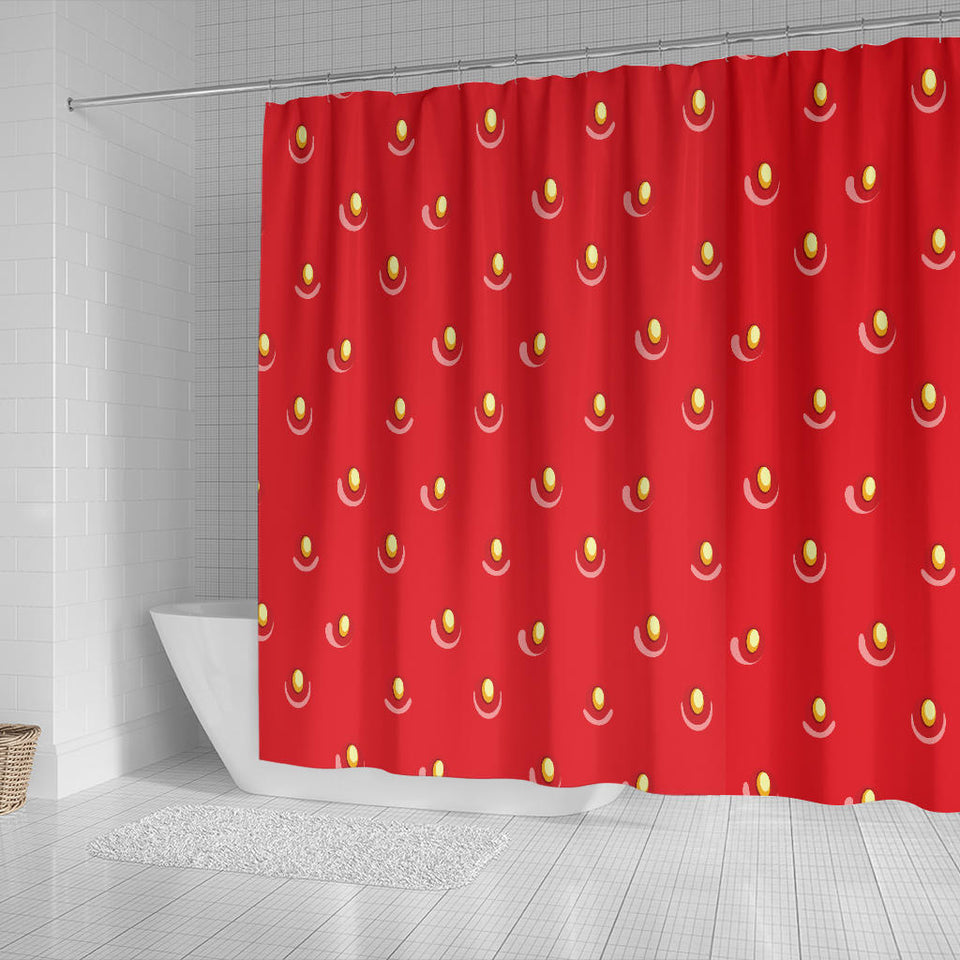 Strawberry Texture Skin Pattern Shower Curtain Fulfilled In US