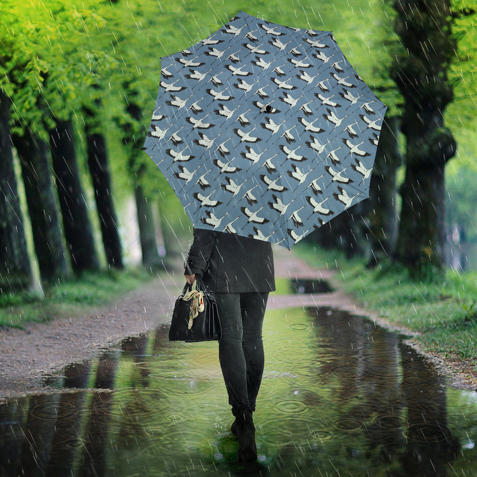 Seagull Pattern Print Design 04 Umbrella