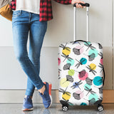 Dragonflies Ginkgo Leaves Pattern Luggage Covers