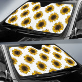 Sunflowers Design Pattern Car Sun Shade