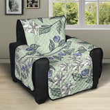 hand drawn blueberry pattern Recliner Cover Protector