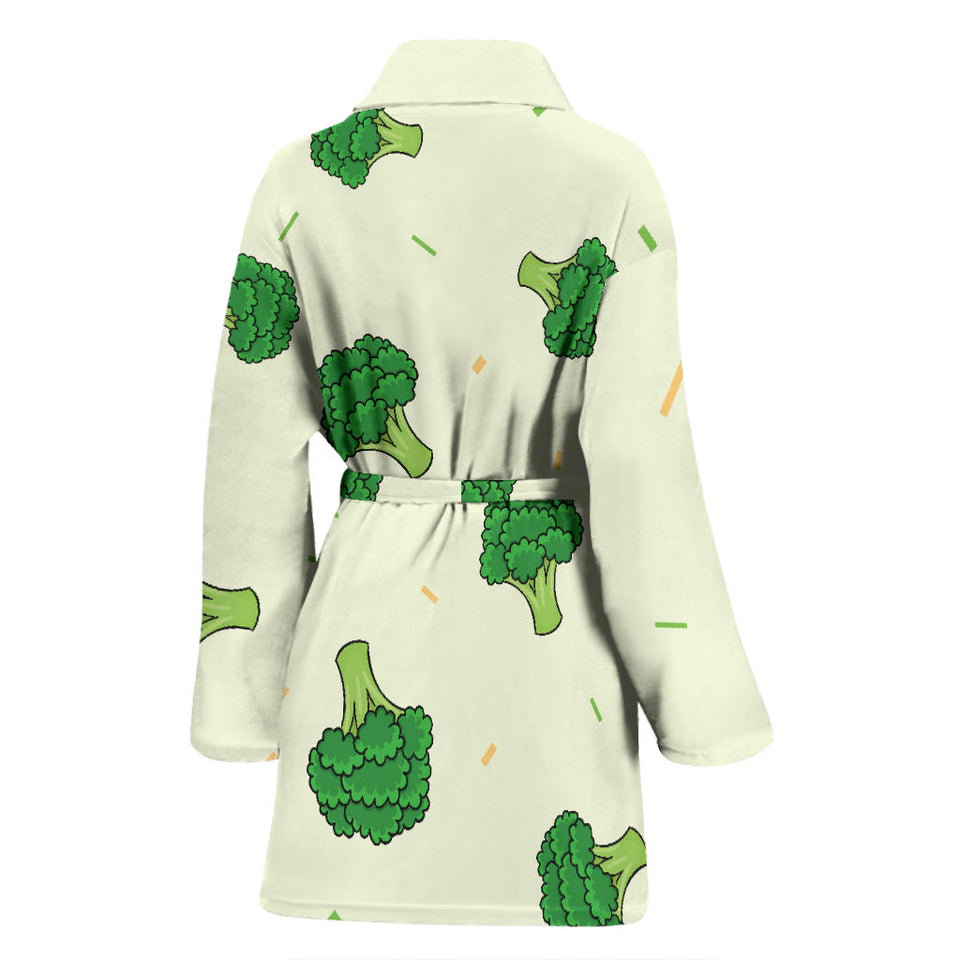 Broccoli Pattern Women'S Bathrobe