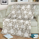 Scallop Shell Pattern Premium Blanket