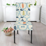 Apples Leaves Pattern Dining Chair Slipcover
