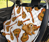 Paint Guitar Pattern Dog Car Seat Covers