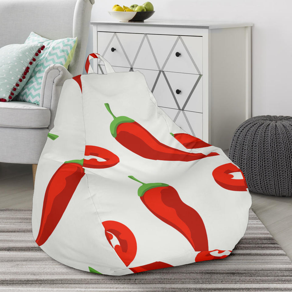 Chili Pattern Bean Bag Cover