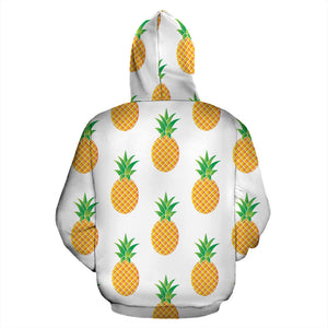 Pineapples Pattern Men Women Pullover Hoodie