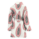 Papaya Pattern Women'S Bathrobe