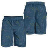 Swordfish Pattern Print Design 02 Men Shorts