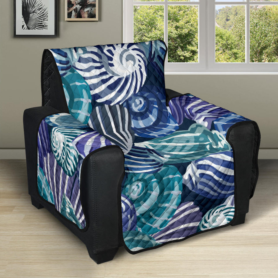 Shell design pattern Recliner Cover Protector