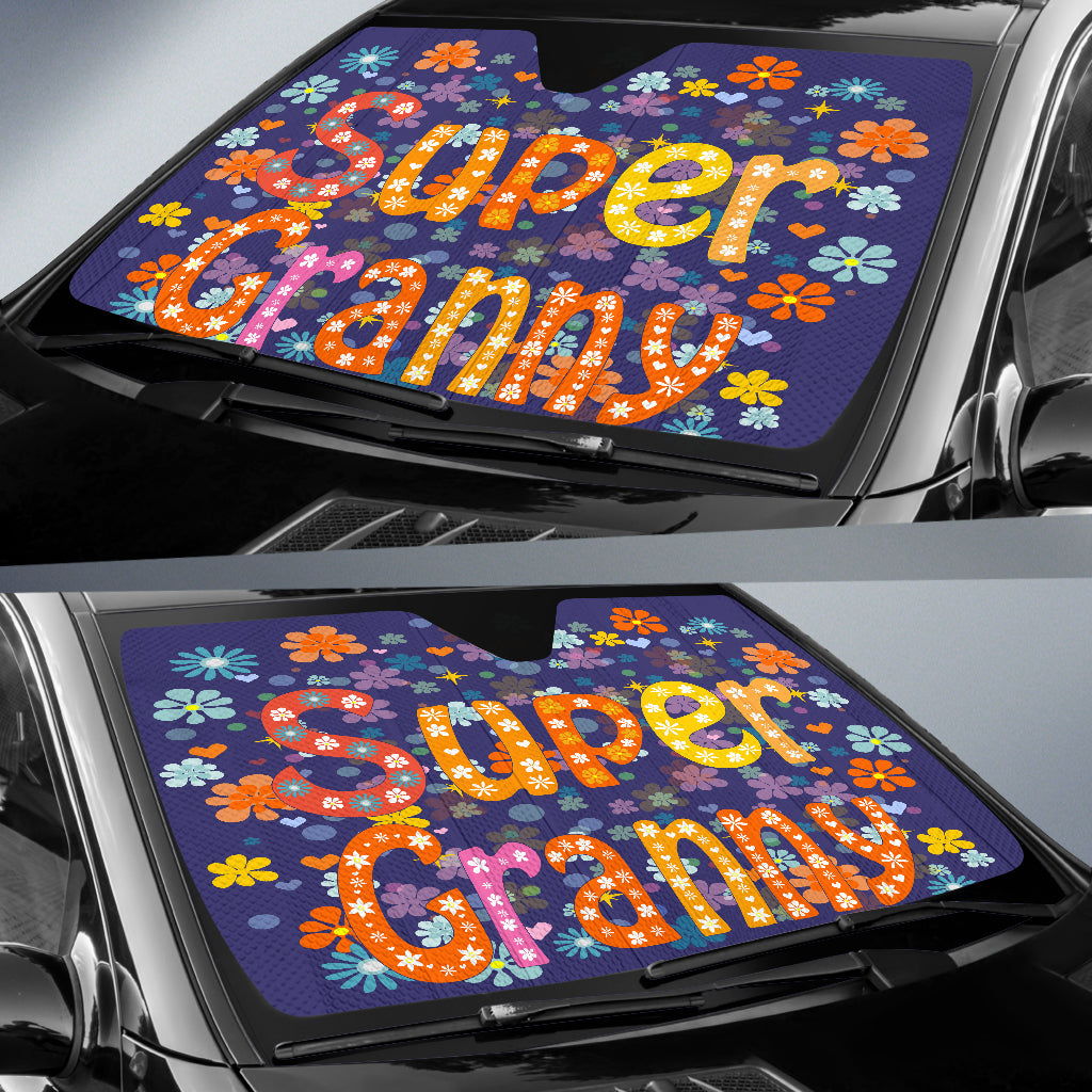 Super Granny Car Sun Shade Auto Sun Shade