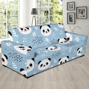 Cute Panda Pattern Sofa Slipcover