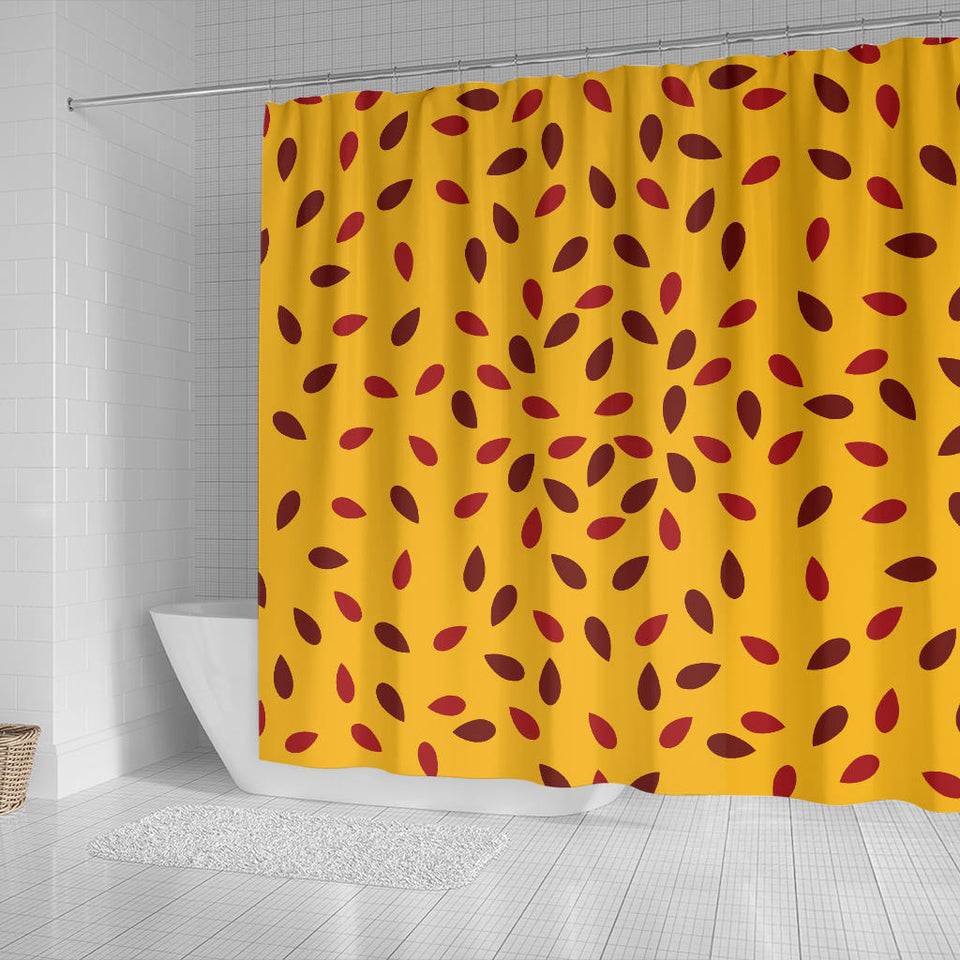Passion Fruit Texture Shower Curtain Fulfilled In US